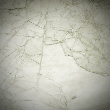 Eski toprak ve kirli lekelerle dolu bir arka plan. Boş eski kağıt çarşaf. Eski ve antika sanat konsepti. Karton, taş, beton ya da doğal mermer gibi desen.