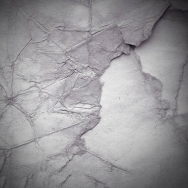 Eski toprak ve kirli lekelerle dolu bir arka plan. Boş eski kağıt çarşaf. Eski ve antika sanat konsepti. Karton, taş, beton ya da doğal mermer gibi desen. 