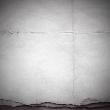 Eski toprak ve kirli lekelerle dolu bir arka plan. Boş eski kağıt çarşaf. Eski ve antika sanat konsepti. Karton, taş, beton ya da doğal mermer gibi desen.