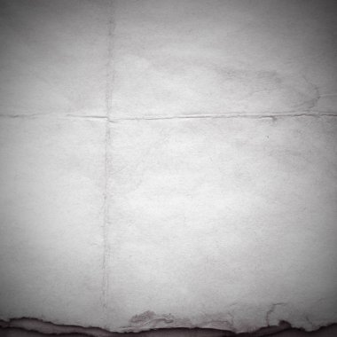 Eski toprak ve kirli lekelerle dolu bir arka plan. Boş eski kağıt çarşaf. Eski ve antika sanat konsepti. Karton, taş, beton ya da doğal mermer gibi desen.