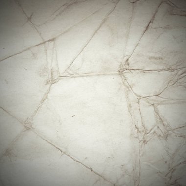 Eski toprak ve kirli lekelerle dolu bir arka plan. Boş eski kağıt çarşaf. Eski ve antika sanat konsepti. Karton, taş, beton ya da doğal mermer gibi desen.