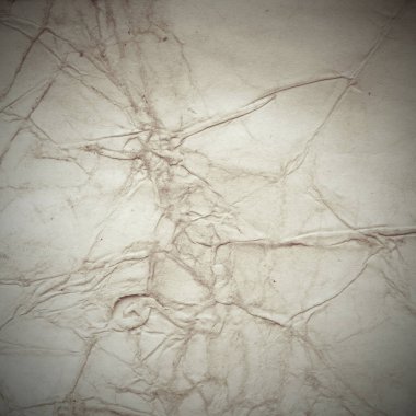 Eski toprak ve kirli lekelerle dolu bir arka plan. Boş eski kağıt çarşaf. Eski ve antika sanat konsepti. Karton, taş, beton ya da doğal mermer gibi desen.