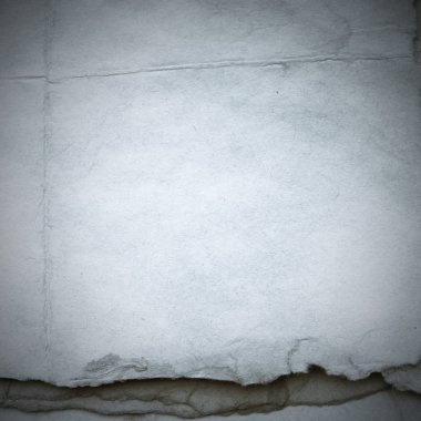 Eski toprak ve kirli lekelerle dolu bir arka plan. Boş eski kağıt çarşaf. Eski ve antika sanat konsepti. Karton, taş, beton ya da doğal mermer gibi desen 