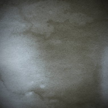 Eski toprak ve kirli lekelerle dolu bir arka plan. Boş eski kağıt çarşaf. Eski ve antika sanat konsepti. Karton, taş, beton ya da doğal mermer gibi desen