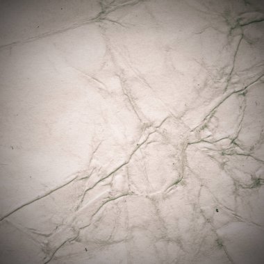 Eski toprak ve kirli lekelerle dolu bir arka plan. Boş eski kağıt çarşaf. Eski ve antika sanat konsepti. Karton, taş, beton ya da doğal mermer gibi desen 