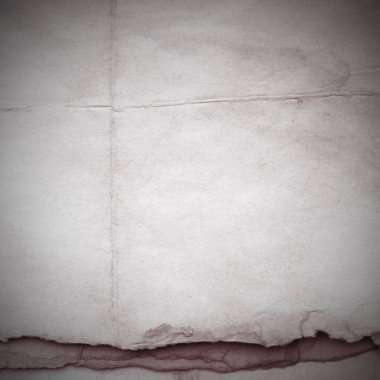 Eski toprak ve kirli lekelerle dolu bir arka plan. Boş eski kağıt çarşaf. Eski ve antika sanat konsepti. Karton, taş, beton ya da doğal mermer gibi desen. 