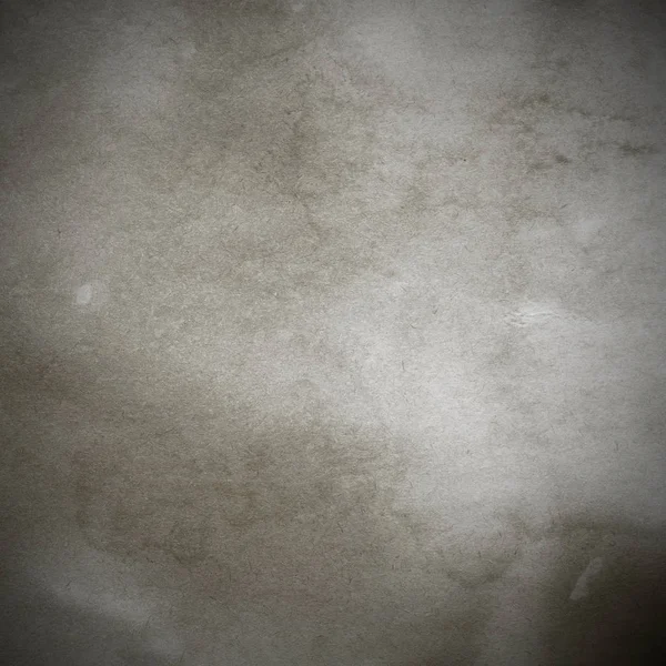 Eski toprak ve kirli lekelerle dolu bir arka plan. Boş eski kağıt çarşaf. Eski ve antika sanat konsepti. Karton, taş, beton ya da doğal mermer gibi desen. 