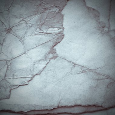 Eski toprak ve kirli lekelerle dolu bir arka plan. Boş eski kağıt çarşaf. Eski ve antika sanat konsepti. Karton, taş, beton ya da doğal mermer gibi desen