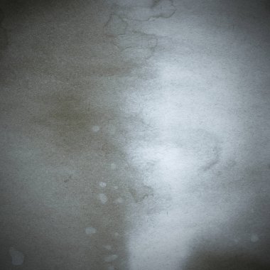 Eski toprak ve kirli lekelerle dolu bir arka plan. Boş eski kağıt çarşaf. Eski ve antika sanat konsepti. Karton, taş, beton ya da doğal mermer gibi desen