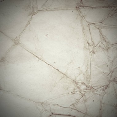 Eski toprak ve kirli lekelerle dolu bir arka plan. Boş eski kağıt çarşaf. Eski ve antika sanat konsepti. Karton, taş, beton ya da doğal mermer gibi desen.