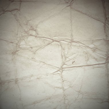 Eski toprak ve kirli lekelerle dolu bir arka plan. Boş eski kağıt çarşaf. Eski ve antika sanat konsepti. Karton, taş, beton ya da doğal mermer gibi desen.