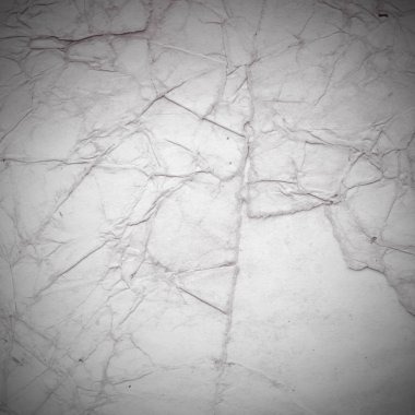 Eski toprak ve kirli lekelerle dolu bir arka plan. Boş eski kağıt çarşaf. Eski ve antika sanat konsepti. Karton, taş, beton ya da doğal mermer gibi desen.