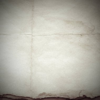 Eski toprak ve kirli lekelerle dolu bir arka plan. Boş eski kağıt çarşaf. Eski ve antika sanat konsepti. Karton, taş, beton ya da doğal mermer gibi desen.