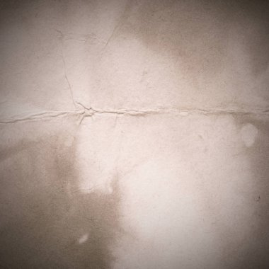 Eski toprak ve kirli lekelerle dolu bir arka plan. Boş eski kağıt çarşaf. Eski ve antika sanat konsepti. Karton, taş, beton ya da doğal mermer gibi desen