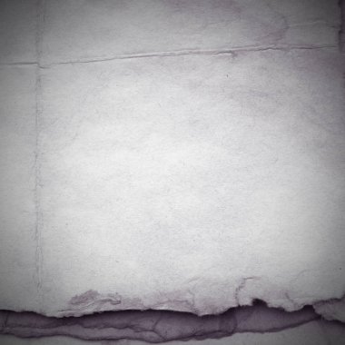 Eski toprak ve kirli lekelerle dolu bir arka plan. Boş eski kağıt çarşaf. Eski ve antika sanat konsepti. Karton, taş, beton ya da doğal mermer gibi desen. 