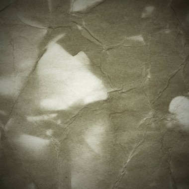 Eski toprak ve kirli lekelerle dolu bir arka plan. Boş eski kağıt çarşaf. Eski ve antika sanat konsepti. Karton, taş, beton ya da doğal mermer gibi desen.