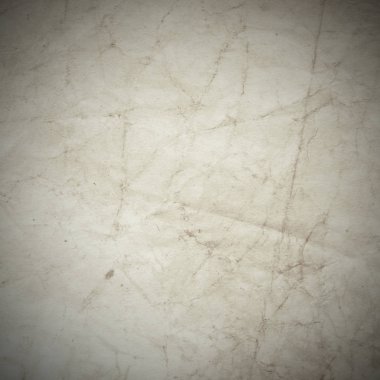 Eski toprak ve kirli lekelerle dolu bir arka plan. Boş eski kağıt çarşaf. Eski ve antika sanat konsepti. Karton, taş, beton ya da doğal mermer gibi desen.