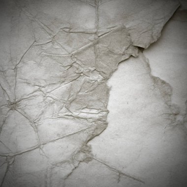 Eski toprak ve kirli lekelerle dolu bir arka plan. Boş eski kağıt çarşaf. Eski ve antika sanat konsepti. Karton, taş, beton ya da doğal mermer gibi desen.