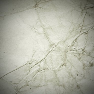 Eski toprak ve kirli lekelerle dolu bir arka plan. Boş eski kağıt çarşaf. Eski ve antika sanat konsepti. Karton, taş, beton ya da doğal mermer gibi desen.