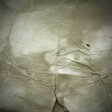 Eski toprak ve kirli lekelerle dolu bir arka plan. Boş eski kağıt çarşaf. Eski ve antika sanat konsepti. Karton, taş, beton ya da doğal mermer gibi desen.