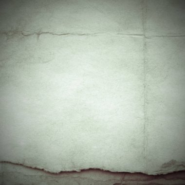 Eski toprak ve kirli lekelerle dolu bir arka plan. Boş eski kağıt çarşaf. Eski ve antika sanat konsepti. Karton, taş, beton ya da doğal mermer gibi desen