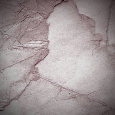 Eski toprak ve kirli lekelerle dolu bir arka plan. Boş eski kağıt çarşaf. Eski ve antika sanat konsepti. Karton, taş, beton ya da doğal mermer gibi desen.