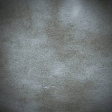 Eski toprak ve kirli lekelerle dolu bir arka plan. Boş eski kağıt çarşaf. Eski ve antika sanat konsepti. Karton, taş, beton ya da doğal mermer gibi desen