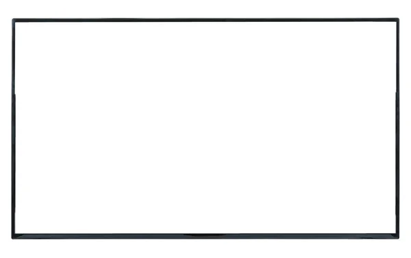 Σύγχρονη Τηλεόραση Υψηλής Ευκρίνειας Lcd Επίπεδη Οθόνη Κενό Chromakey Οθόνη — Φωτογραφία Αρχείου