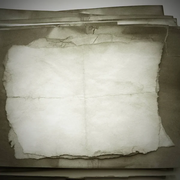 Old Background Dust Dirty Stains Blank Aged Paper Sheet Vintage — 스톡 사진