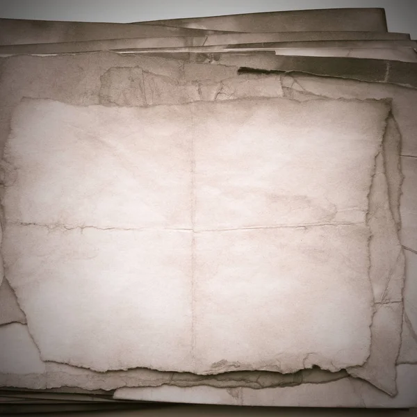 Old Background Dust Dirty Stains Blank Aged Paper Sheet Vintage — 스톡 사진