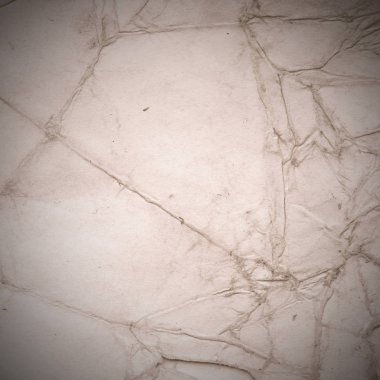 Eski toprak ve kirli lekelerle dolu bir arka plan. Boş eski kağıt çarşaf. Eski ve antika sanat konsepti. Karton, taş, beton ya da doğal mermer gibi desen