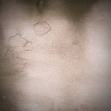 Eski toprak ve kirli lekelerle dolu bir arka plan. Boş eski kağıt çarşaf. Eski ve antika sanat konsepti. Karton, taş, beton ya da doğal mermer gibi desen