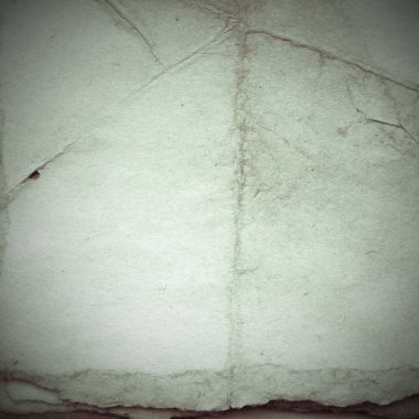 Eski toprak ve kirli lekelerle dolu bir arka plan. Boş eski kağıt çarşaf. Eski ve antika sanat konsepti. Karton, taş, beton ya da doğal mermer gibi desen