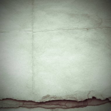 Eski toprak ve kirli lekelerle dolu bir arka plan. Boş eski kağıt çarşaf. Eski ve antika sanat konsepti. Karton, taş, beton ya da doğal mermer gibi desen