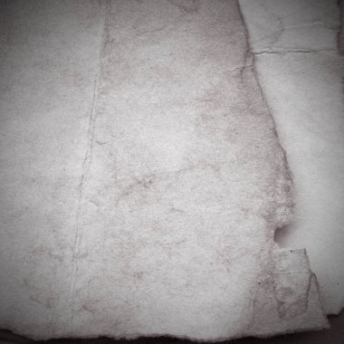 Eski toprak ve kirli lekelerle dolu bir arka plan. Boş eski kağıt çarşaf. Eski ve antika sanat konsepti. Karton, taş, beton ya da doğal mermer gibi desen. 