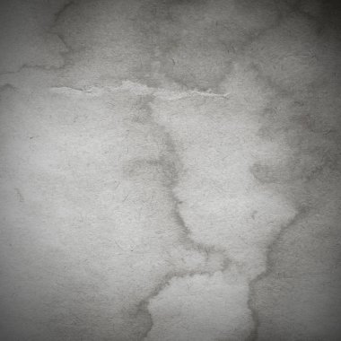 Eski toprak ve kirli lekelerle dolu bir arka plan. Boş eski kağıt çarşaf. Eski ve antika sanat konsepti. Karton, taş, beton ya da doğal mermer gibi desen. 