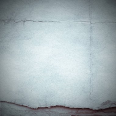 Eski toprak ve kirli lekelerle dolu bir arka plan. Boş eski kağıt çarşaf. Eski ve antika sanat konsepti. Karton, taş, beton ya da doğal mermer gibi desen