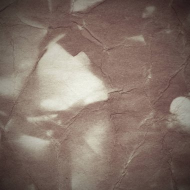 Eski toprak ve kirli lekelerle dolu bir arka plan. Boş eski kağıt çarşaf. Eski ve antika sanat konsepti. Karton, taş, beton ya da doğal mermer gibi desen.