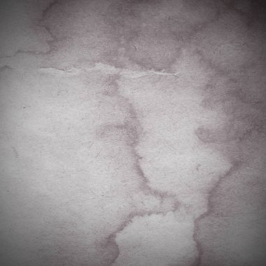 Eski toprak ve kirli lekelerle dolu bir arka plan. Boş eski kağıt çarşaf. Eski ve antika sanat konsepti. Karton, taş, beton ya da doğal mermer gibi desen. 