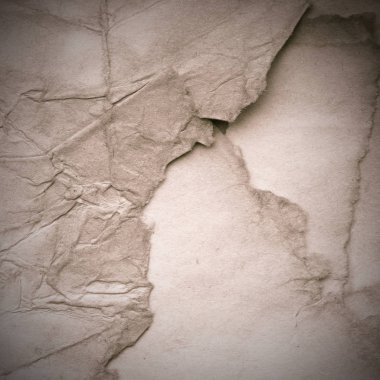 Eski toprak ve kirli lekelerle dolu bir arka plan. Boş eski kağıt çarşaf. Eski ve antika sanat konsepti. Karton, taş, beton ya da doğal mermer gibi desen.