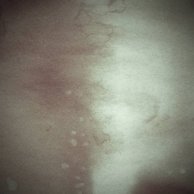 Eski toprak ve kirli lekelerle dolu bir arka plan. Boş eski kağıt çarşaf. Eski ve antika sanat konsepti. Karton, taş, beton ya da doğal mermer gibi desen.