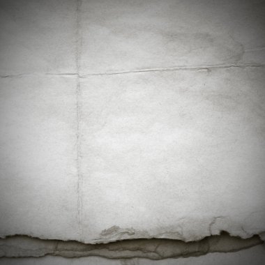 Eski toprak ve kirli lekelerle dolu bir arka plan. Boş eski kağıt çarşaf. Eski ve antika sanat konsepti. Karton, taş, beton ya da doğal mermer gibi desen.