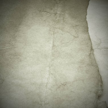 Eski toprak ve kirli lekelerle dolu bir arka plan. Boş eski kağıt çarşaf. Eski ve antika sanat konsepti. Karton, taş, beton ya da doğal mermer gibi desen.