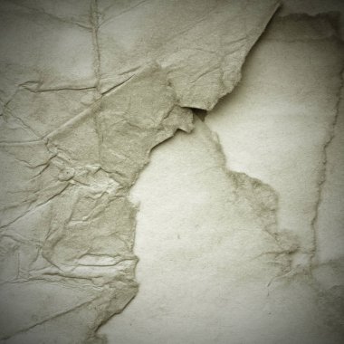 Eski toprak ve kirli lekelerle dolu bir arka plan. Boş eski kağıt çarşaf. Eski ve antika sanat konsepti. Karton, taş, beton ya da doğal mermer gibi desen.