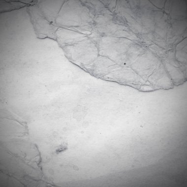 Eski toprak ve kirli lekelerle dolu bir arka plan. Boş eski kağıt çarşaf. Eski ve antika sanat konsepti. Karton, taş, beton ya da doğal mermer gibi desen. 