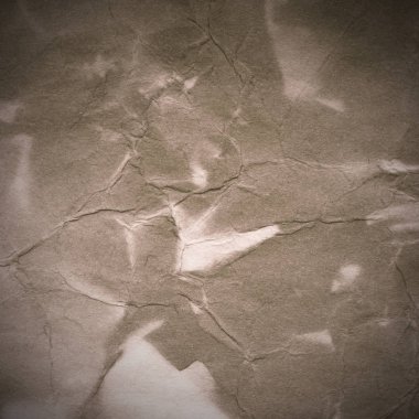 Eski toprak ve kirli lekelerle dolu bir arka plan. Boş eski kağıt çarşaf. Eski ve antika sanat konsepti. Karton, taş, beton ya da doğal mermer gibi desen