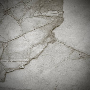 Eski toprak ve kirli lekelerle dolu bir arka plan. Boş eski kağıt çarşaf. Eski ve antika sanat konsepti. Karton, taş, beton ya da doğal mermer gibi desen.