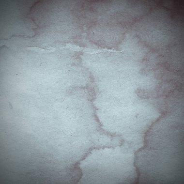 Eski toprak ve kirli lekelerle dolu bir arka plan. Boş eski kağıt çarşaf. Eski ve antika sanat konsepti. Karton, taş, beton ya da doğal mermer gibi desen