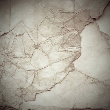 Eski toprak ve kirli lekelerle dolu bir arka plan. Boş eski kağıt çarşaf. Eski ve antika sanat konsepti. Karton, taş, beton ya da doğal mermer gibi desen.