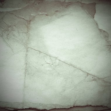 Eski toprak ve kirli lekelerle dolu bir arka plan. Boş eski kağıt çarşaf. Eski ve antika sanat konsepti. Karton, taş, beton ya da doğal mermer gibi desen